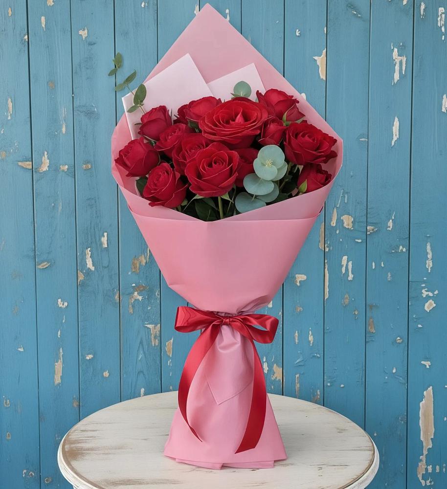 Букет цветов из: Розы в Пригородном Краснодарского края