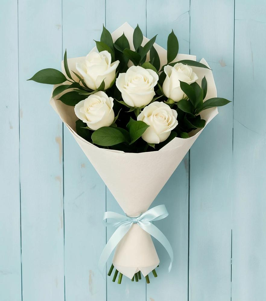 Букет цветов из: Розы в Пригородном Краснодарского края