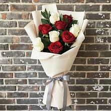 Букет цветов из:  Розы #REPLACE_PRED# Пригородном Краснодарского края
