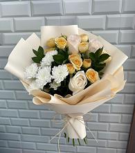 Букет цветов из:  Розы и Хризантемы #REPLACE_PRED# Пригородном Краснодарского края