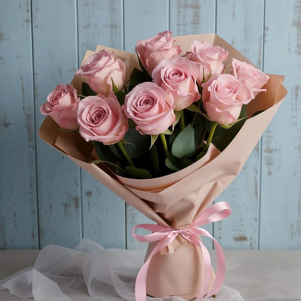 Букет цветов из: Розы в Пригородном Краснодарского края