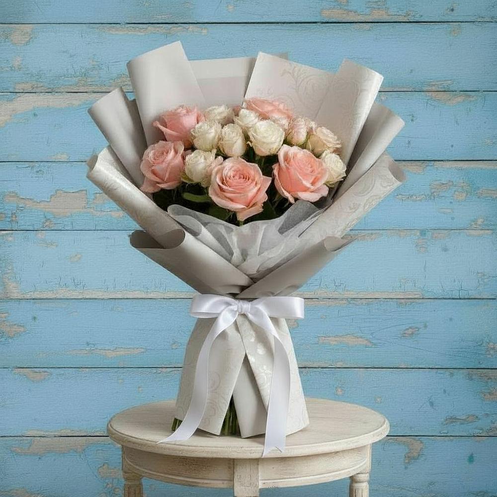 Букет цветов из: Розы в Пригородном Краснодарского края