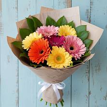 Букет цветов из:  Герберы в Пригородном Краснодарского края