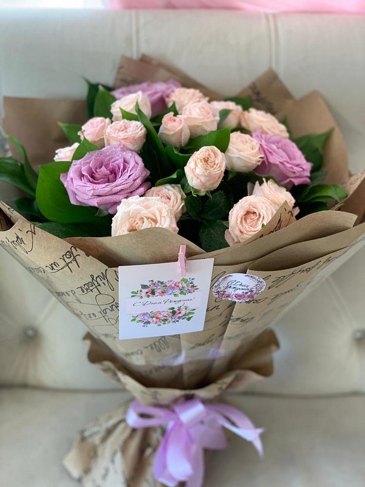 Букет цветов из: Розы в Пригородном Краснодарского края