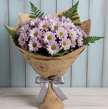 Букет цветов из:  Хризантемы в Пригородном Краснодарского края