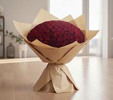 Букет 101 Красная роза в Пригородном Краснодарского края