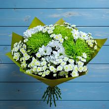 Букет цветов из:  Хризантемы в Пригородном Краснодарского края