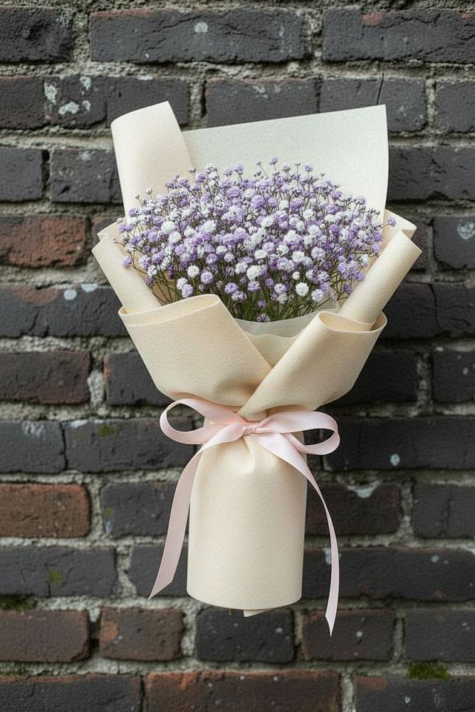 Букет цветов из: Гипсофила в Пригородном Краснодарского края