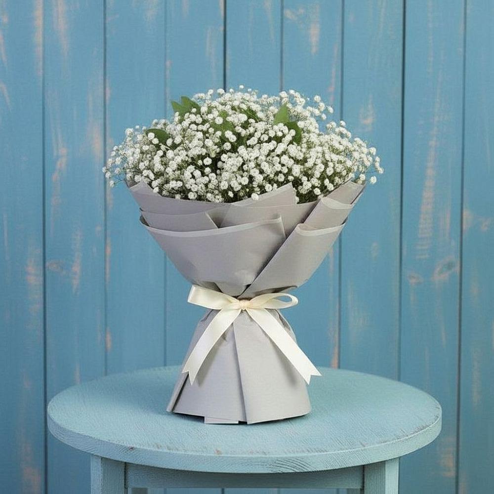 Букет цветов из: Гипсофила в Пригородном Краснодарского края