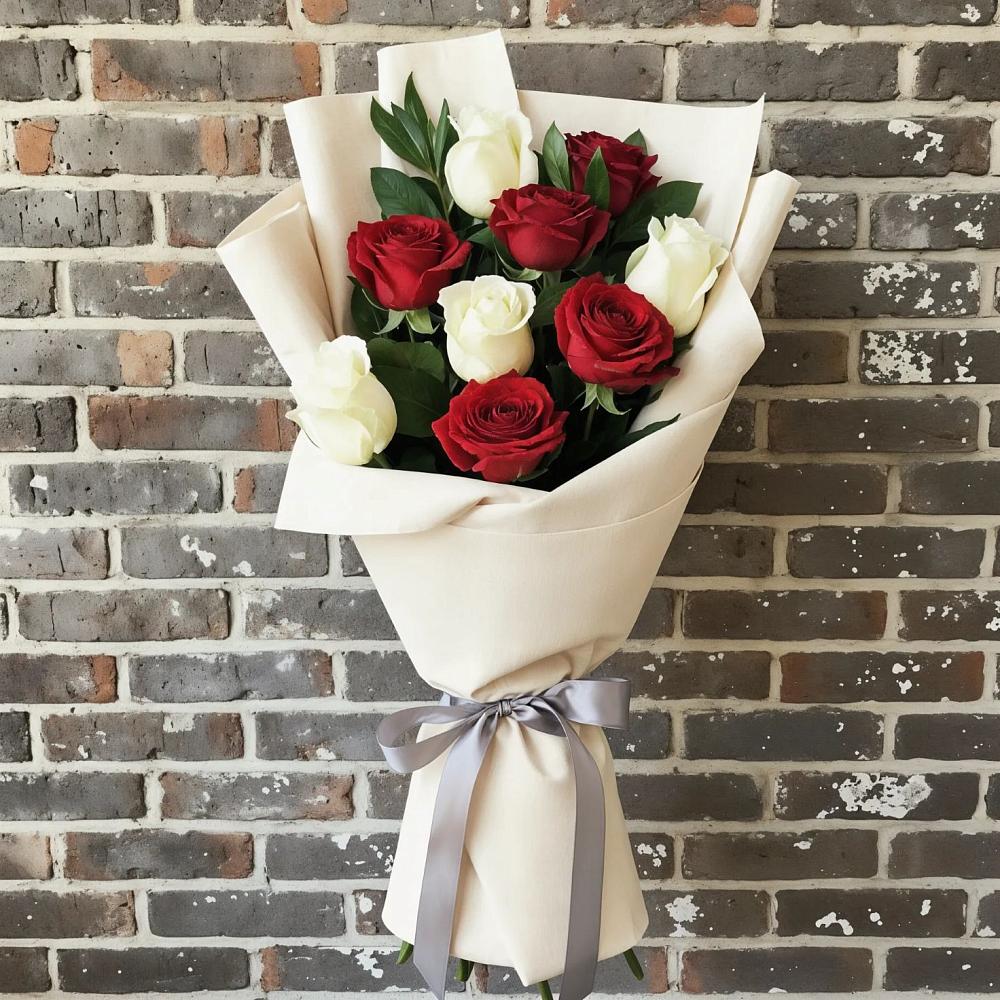 Букет цветов из: Розы в Пригородном Краснодарского края