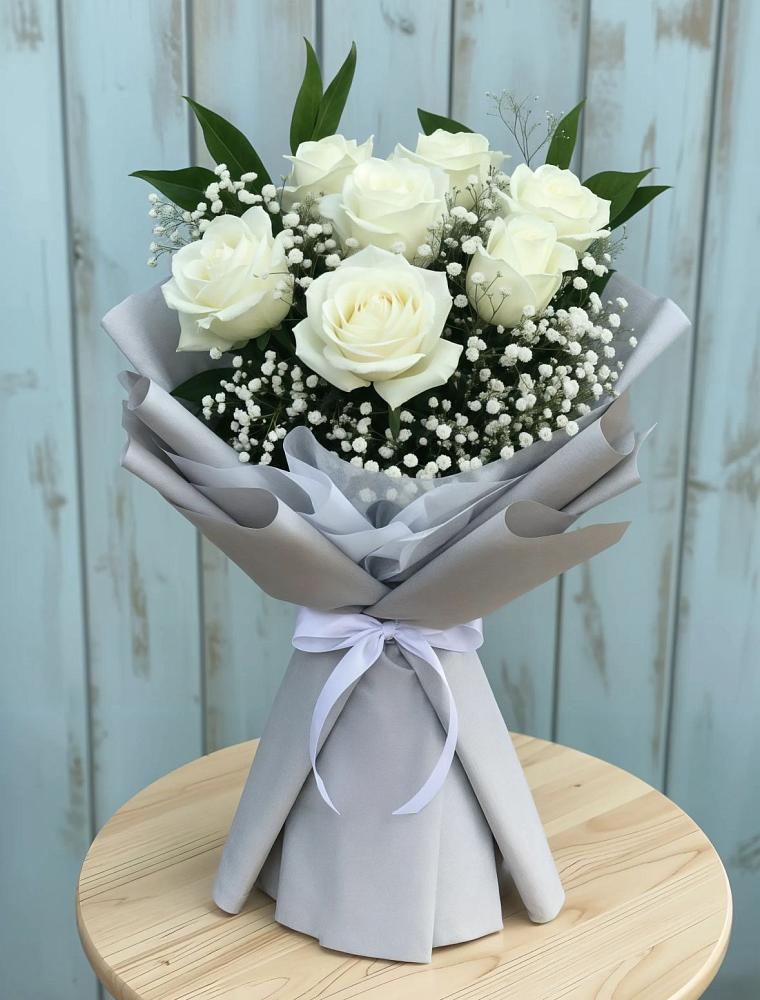 Букет цветов из: Розы в Пригородном Краснодарского края