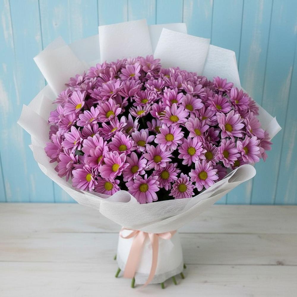 Букет цветов из: Хризантемы в Пригородном Краснодарского края