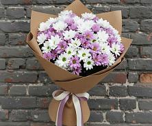 Букет цветов из:  Хризантемы в Пригородном Краснодарского края