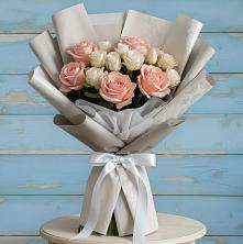Букет цветов из:  Розы в Пригородном Краснодарского края