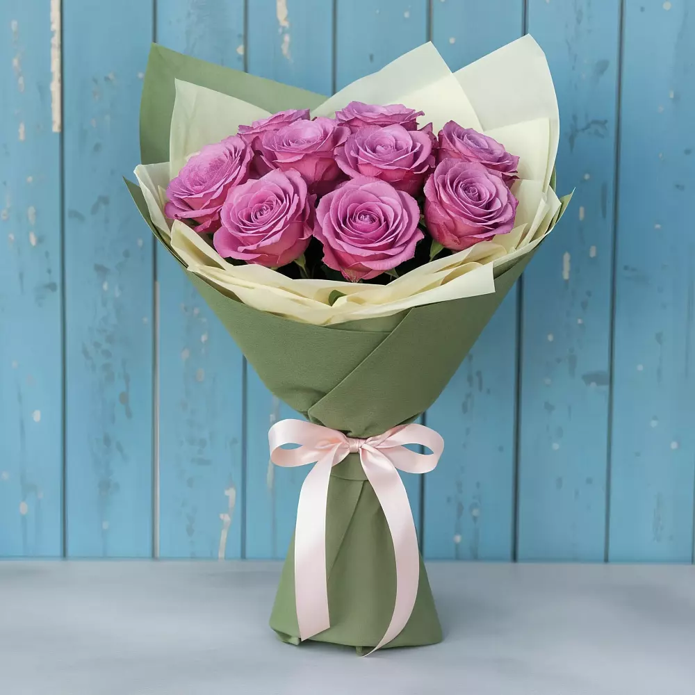 Букет Розы Фёрст Леди в Пригородном Краснодарского края