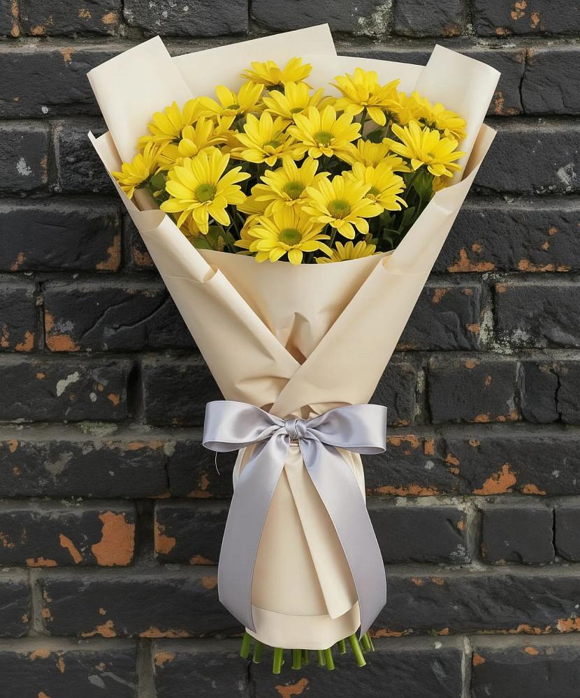 Букет цветов из: Хризантемы в Пригородном Краснодарского края
