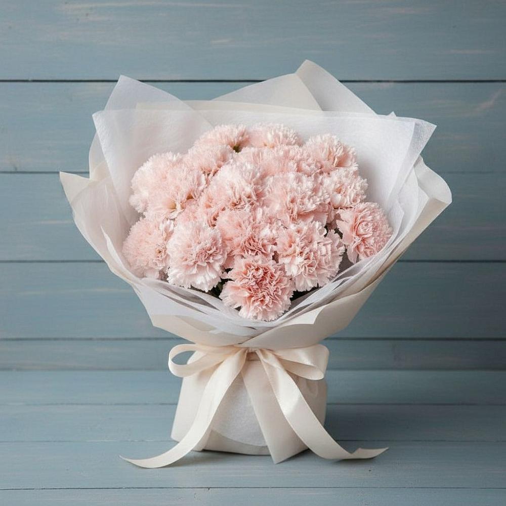 Букет цветов из: Гвоздики в Пригородном Краснодарского края