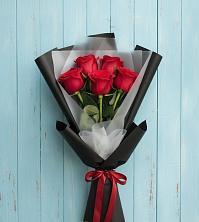 Букет цветов из:  Розы в Пригородном Краснодарского края