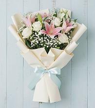 Букет цветов из:  Лилии в Пригородном Краснодарского края