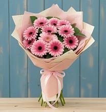 Букет цветов из:  Герберы в Пригородном Краснодарского края