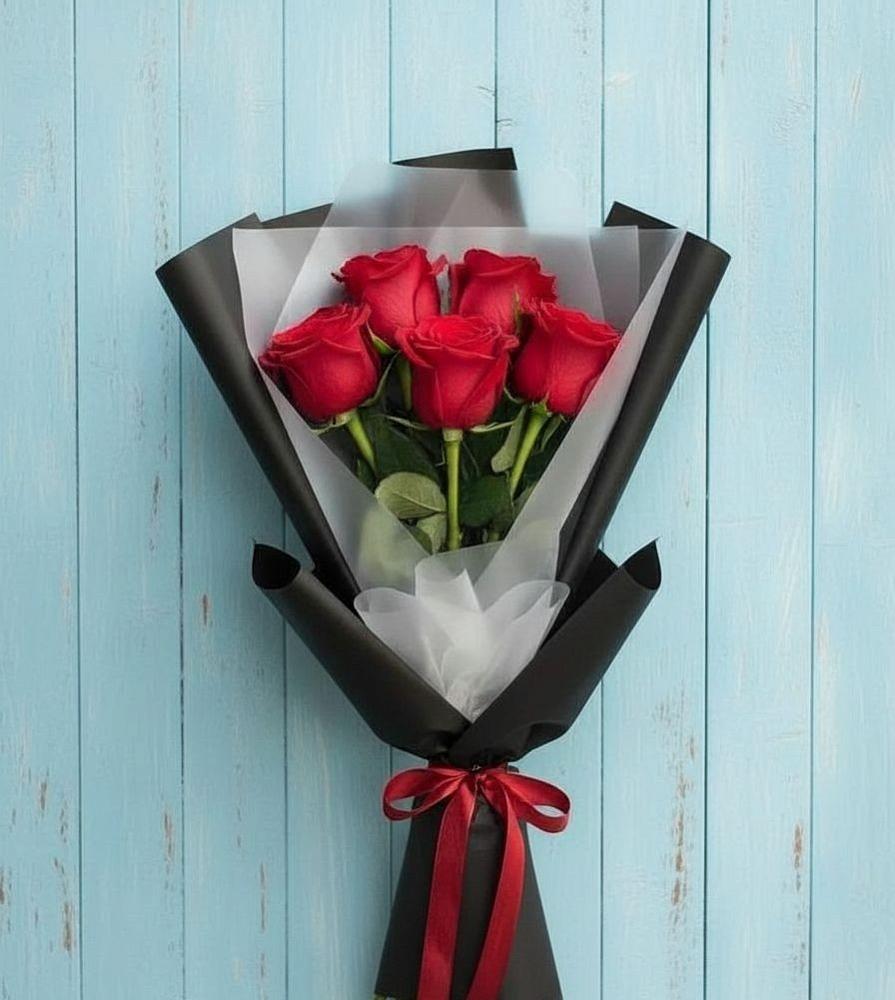 Букет цветов из: Розы в Пригородном Краснодарского края