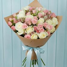Букет цветов из:  Розы #REPLACE_PRED# Пригородном Краснодарского края
